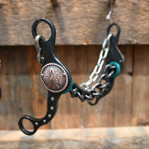 Paul Petska - Chain - Copper Feather Bit Tack - Bits Paul Petska