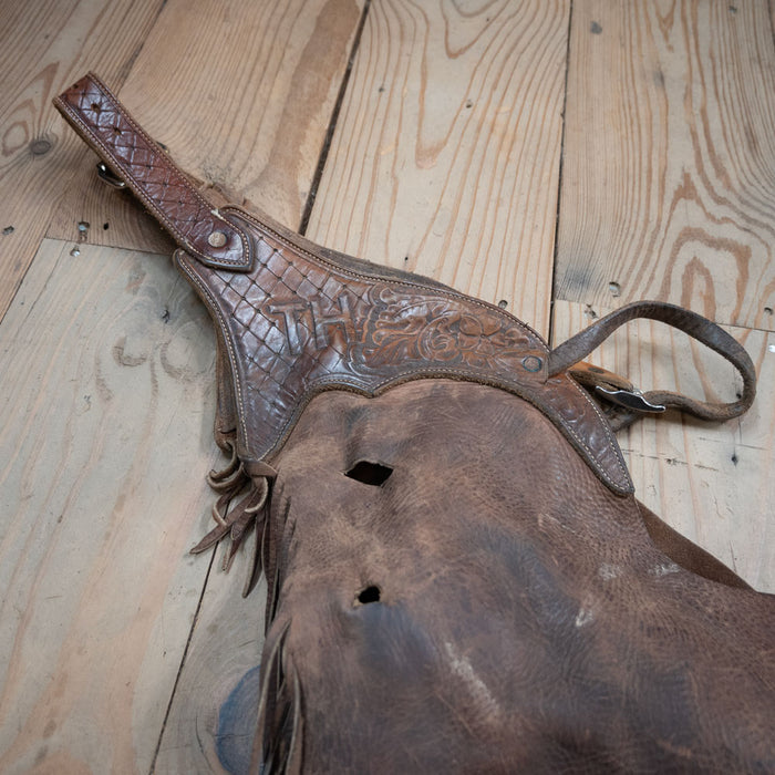 Used Smooth Leather Stepthrough Chaps Tack - Chaps & Chinks MISC