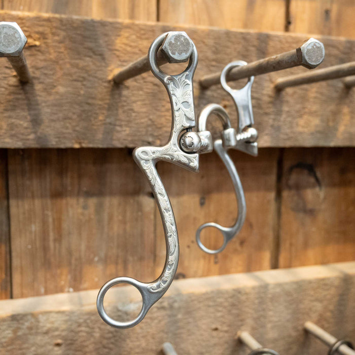 Silver Mounted Kerry Kelley 7 Twisted Wire Milkman Bit