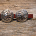 Kamphaus 1 1/2" Concho Saddle Set Tack - Conchos & Hardware Kamphaus