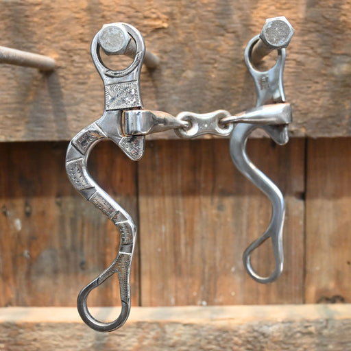 Ricky Trammell Silver Mounted Dogbone Bit Tack - Bits Ricky Trammell