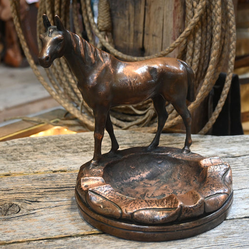 Vintage Copper Clad Horse Ashtray Collectibles Teskey's