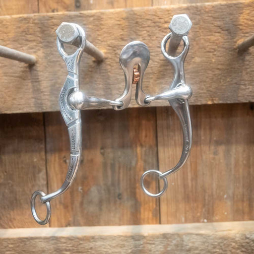Luke Spraberry Silver Mounted 3 Piece Floating Spoon Bit Tack - Bits Luke Spraberry