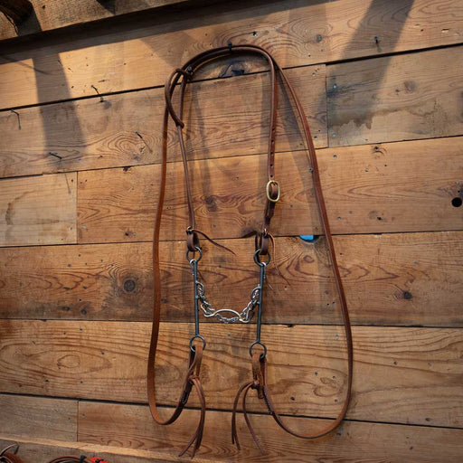 Rod Tuescher 3 Piece Port Chain Bridle Rig Tack - Rigs Rod Teuscher