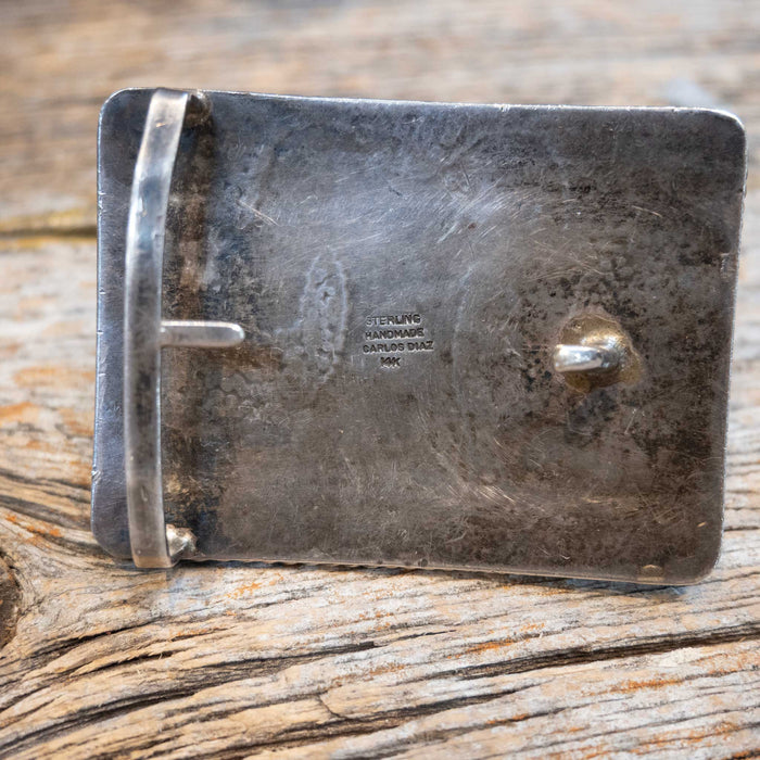 Carlos Diaz Vintage Ram Belt Buckle ACCESSORIES - Additional Accessories - Buckles Carlos Diaz
