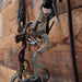 BULL Silver Mounted Correction Bridle Rig w/Copper Skull Tack - Rigs Bull Parker