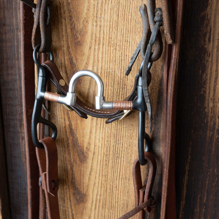 Correction with Copper Bars Leather Bridle Rig Sale Barn MISC