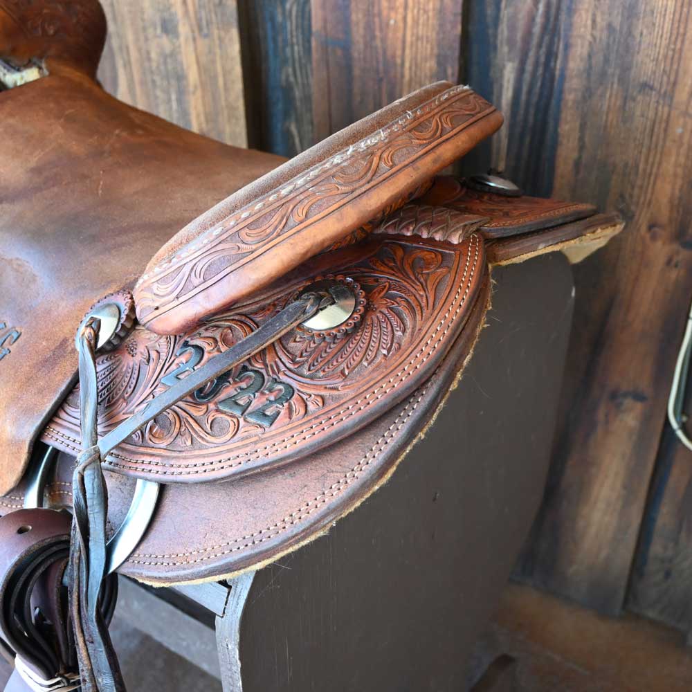 16" USED TESKEY'S RANCH SADDLE