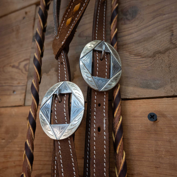 Josh Ownbey Cowboy Line Square Snaffle Bridle Rig