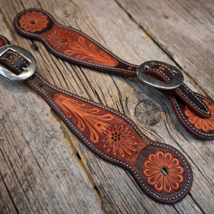 Handmade Ross Bullinger Spur Straps