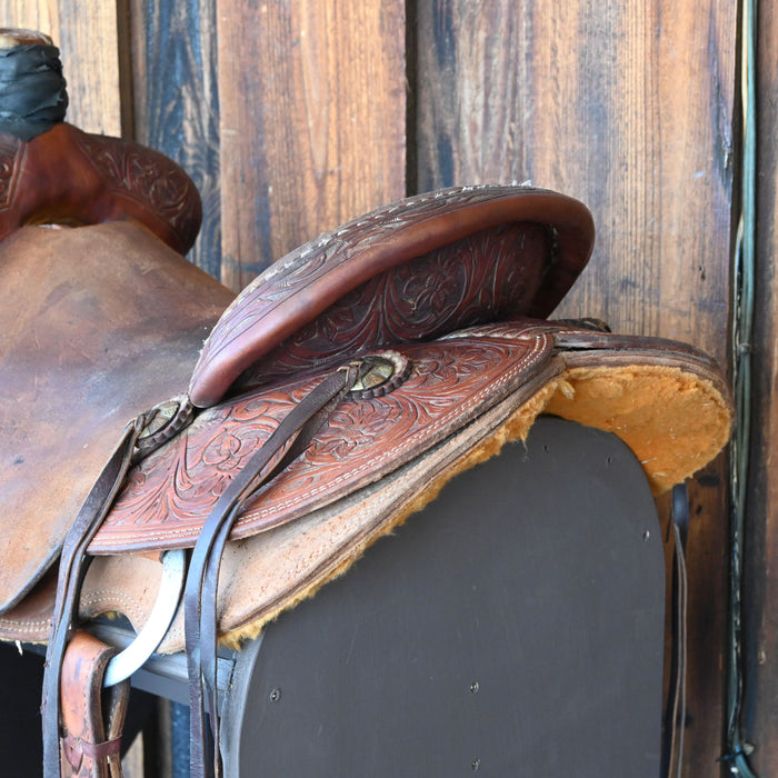 16" USED TESKEY'S RANCH SADDLE