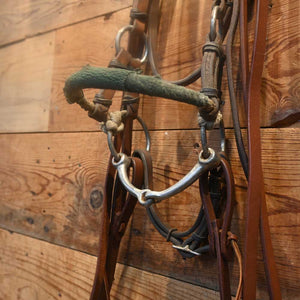 Bridle Rig - Combo Smooth Snaffle Bit SBR501 Sale Barn MISC   