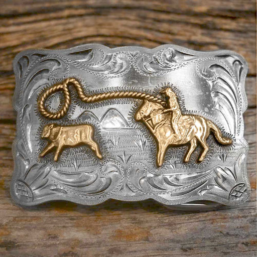 Teskey's Calf Roper Buckle ACCESSORIES - Additional Accessories - Buckles Teskey's