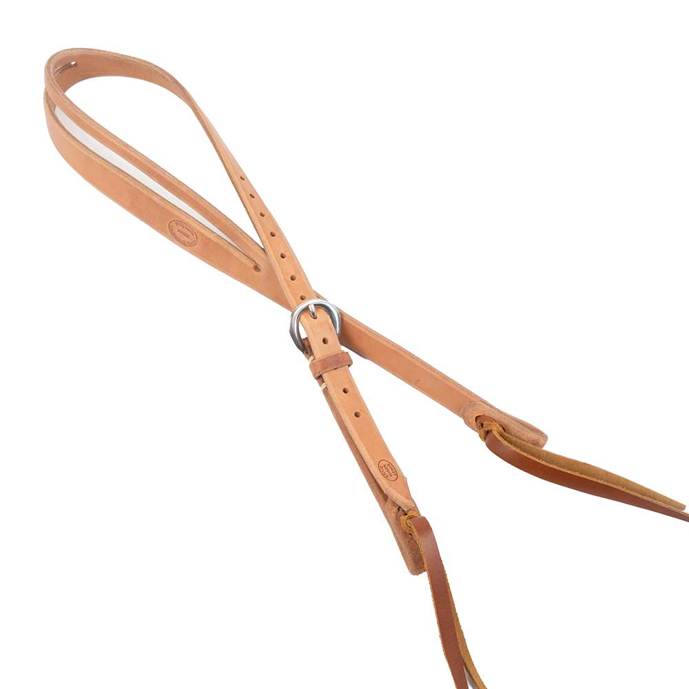 Craig Lewis Slit Ear Headstall with Blood Knot Tie Ends Tack - Headstalls Craig Lewis   