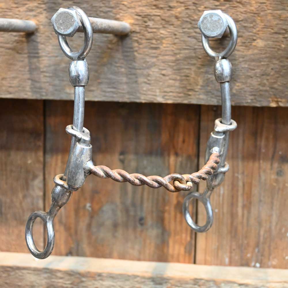 Cow Horse Supply- Lil Beau Twisted Gag Bit TI1080 Tack - Bits Cow Horse Supply   