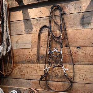 Charlies Silver Mounted Bit Bridle Rig RIG888