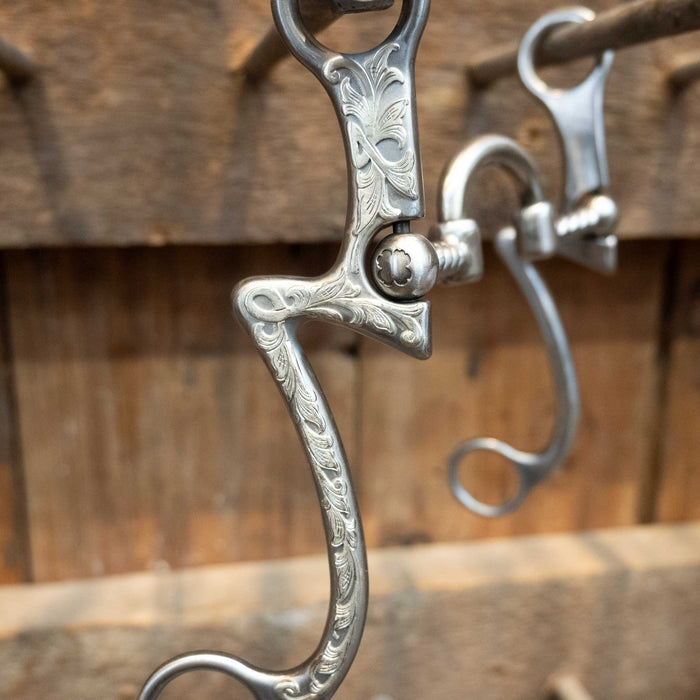 Silver Mounted Kerry Kelley 7 Twisted Wire Milkman Bit