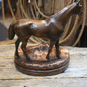 Vintage Copper Clad Horse Ashtray Collectibles Teskey's