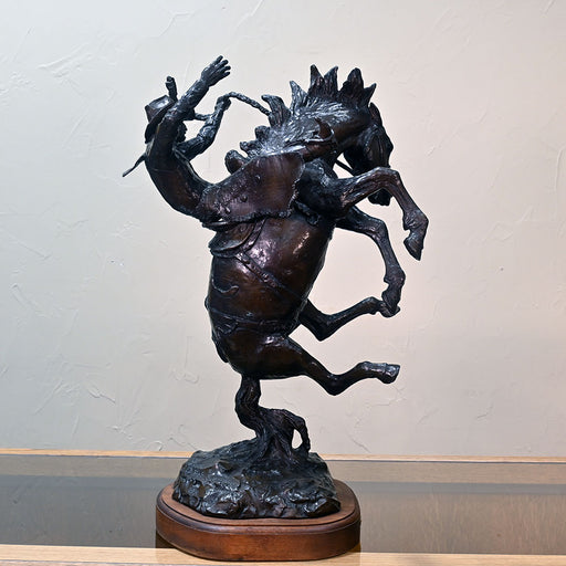"Tail Stander" By Bob Schriver Bronze Sculpture 1981 Collectibles Bob Schriver
