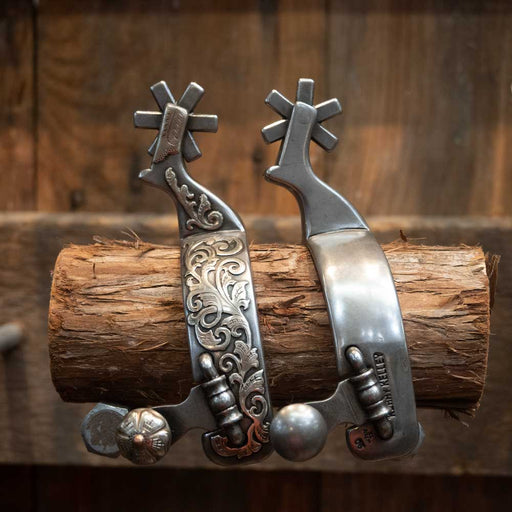Kerry Kelley Silver Mounted Women's #90 Spurs Tack - Spurs Kerry Kelley