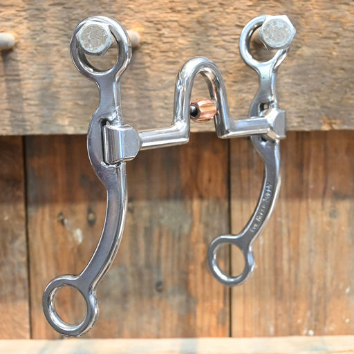 CHS Port Bit w/ Roller Tack - Bits Cow Horse Supply