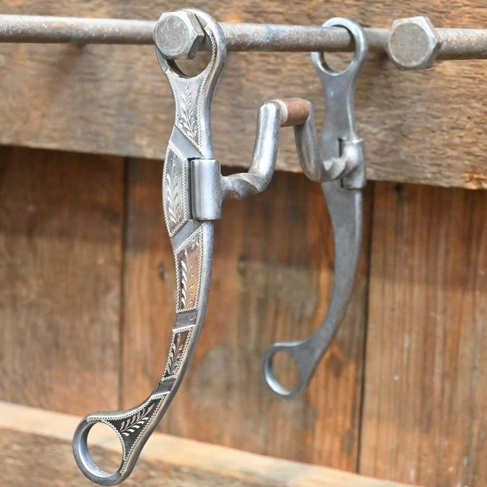 Josh Ownbey Cowboy Line Slow Twist Hinge Port Bit Tack - Bits Josh Ownbey Cowboy Line
