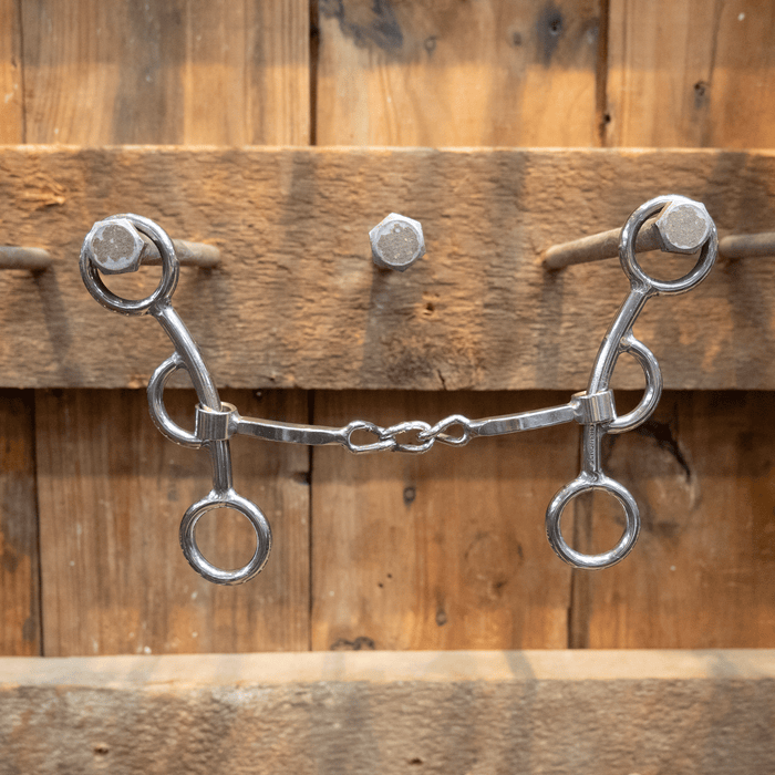 Schoneberg Short Shank Square 3 piece Chain Bit Tack - Bits Schoneberg