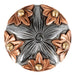 Antique Copper Flower Concho Tack - Conchos & Hardware MISC   