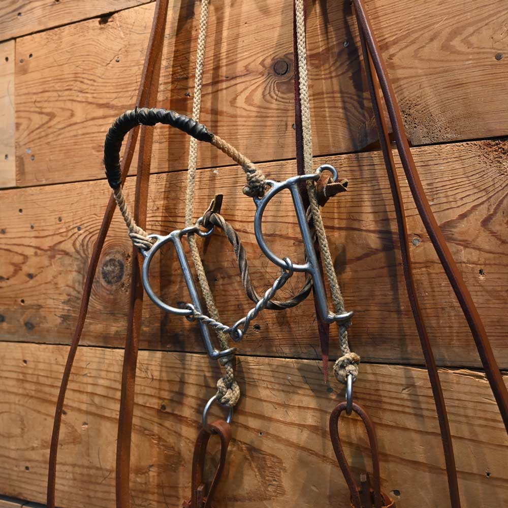 Barrel Rig - Rope Nose Combo Draw Gag - RIG572 Tack - Rigs MISC   