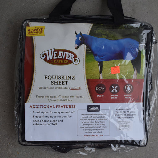 NEW WEAVER Equiskinz Small Black Sheet Sale Barn Weaver