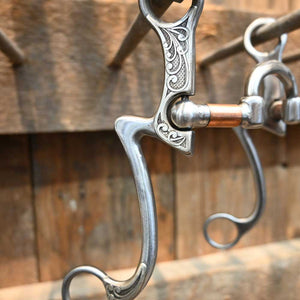 Kerry Kelley Silver Mounted "FANCY Bit Line" 7 - Milkman Bit KK1146 Tack - Bits Kerry Kelley