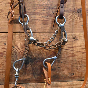 Bridle Rig - Chain Gag bit SBR571 Sale Barn MISC