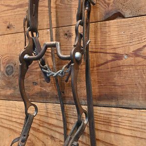 Bridle Rig - Silver Mounted Kerry Kelley Hinge Port with Kamphaus Hardware RIG989 Tack - Rigs Kerry Kelley