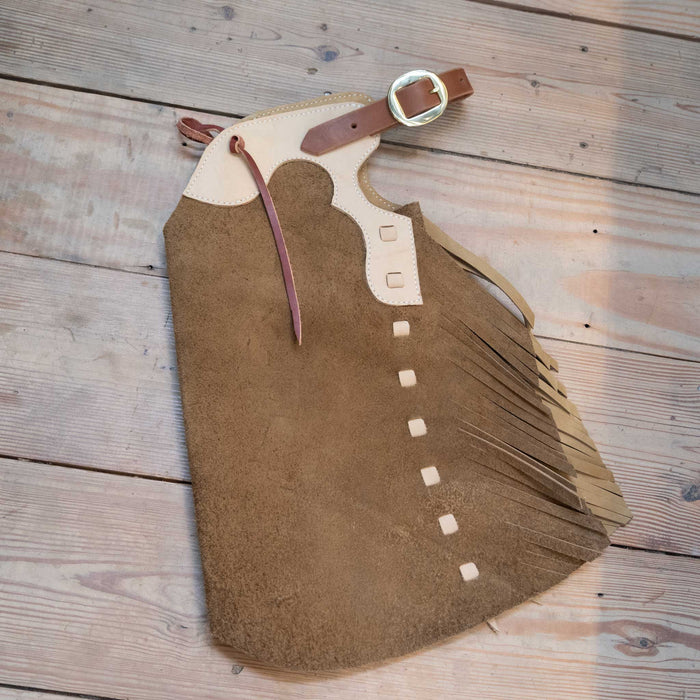 Kid's 20" WLC's Stepthrough Chaps - Select Color Tack - Chaps & Chinks WLC Army Creme