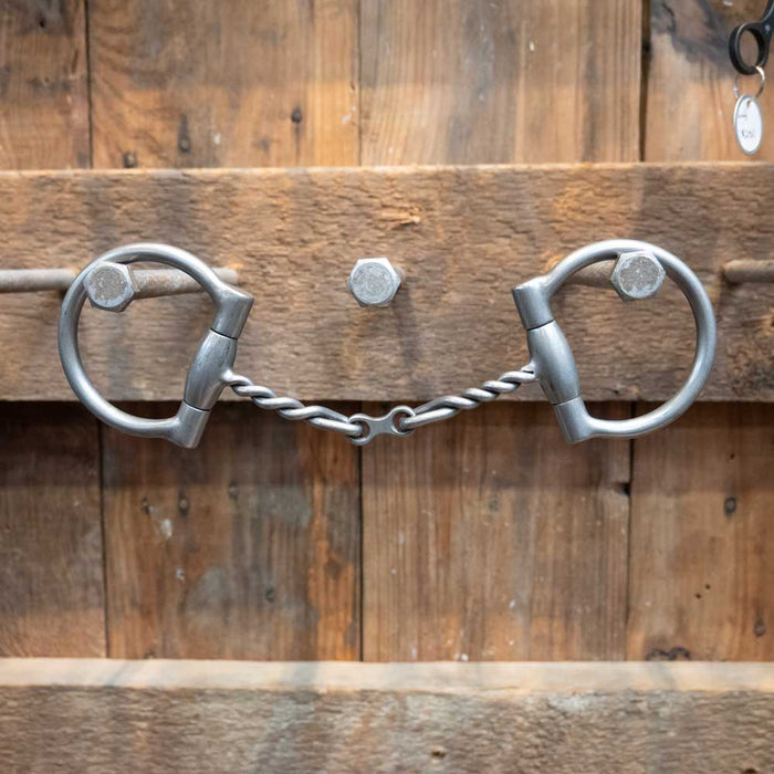 Matt Humphries D-Ring Twisted Wire Dog Bone Bit Tack - Bits Matt Humphries