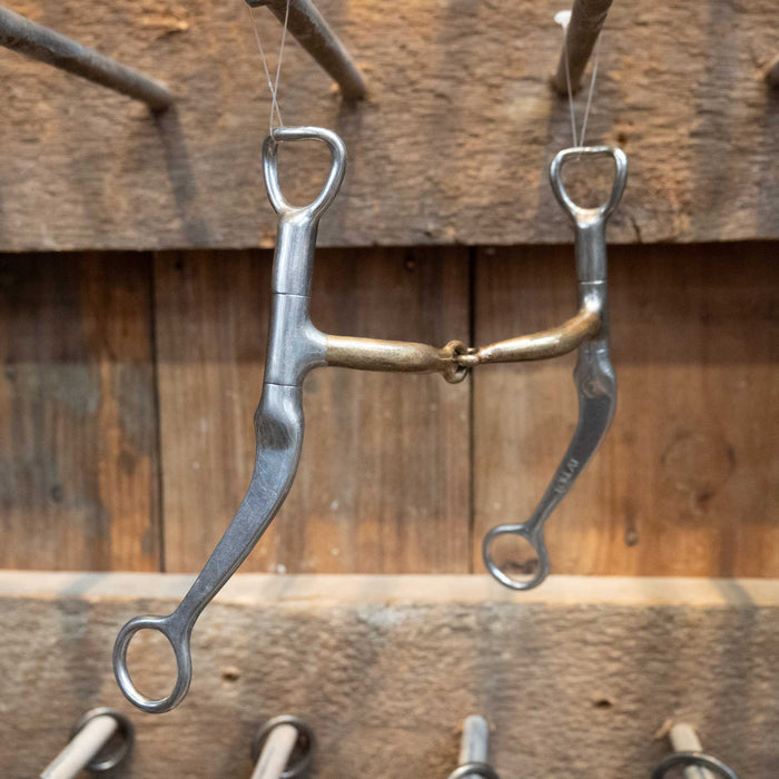 Myler Brass Snaffle Bit