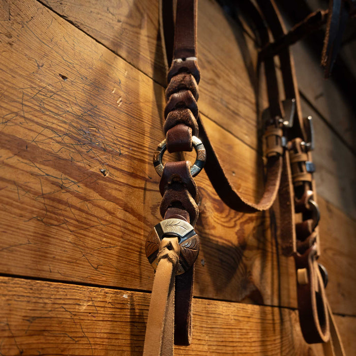 Joe Hipp Browband Headstall w/ Teskey's Hardware