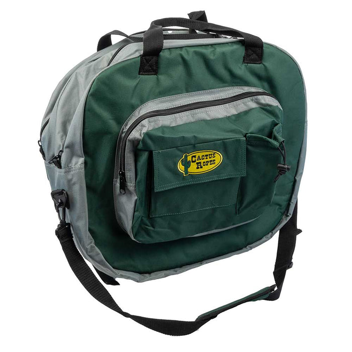 Cactus On The Go Rope Bag Tack - Ropes & Roping Cactus Green/Grey