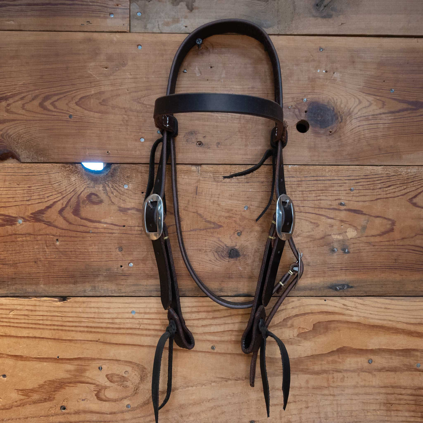 Casey Tew Dark Oiled Browband Headstall Tack - Headstalls Casey Tew