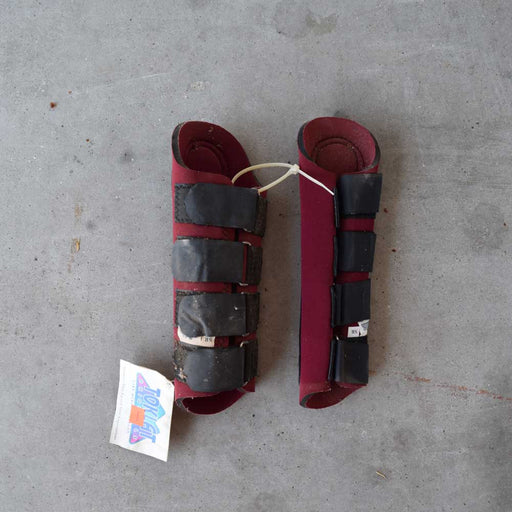 NEW Small Maroon Toklat Rear Splint Boots Sale Barn Teskey's   
