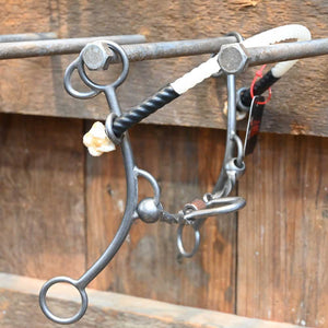 Flaharty Combo - Big Betty - Square Twist with Loose Port and Roller Bit FH604 Tack - Bits Flaharty   