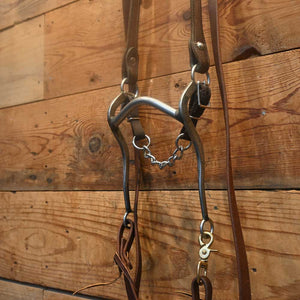 Bridle Rig - Long Shanked Mullen Bit SBR502 Sale Barn MISC   