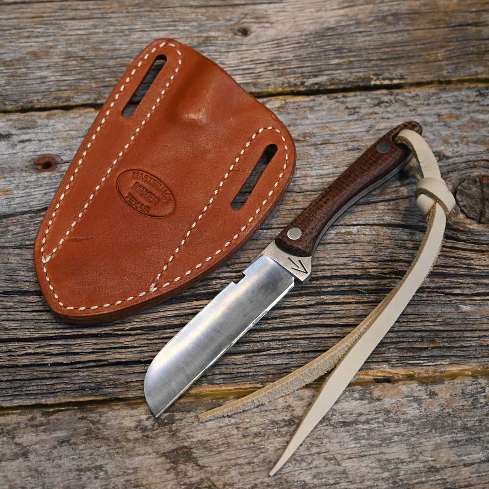 MasterJack Knife with Leather Sheath MJK007 Knives MasterJack   