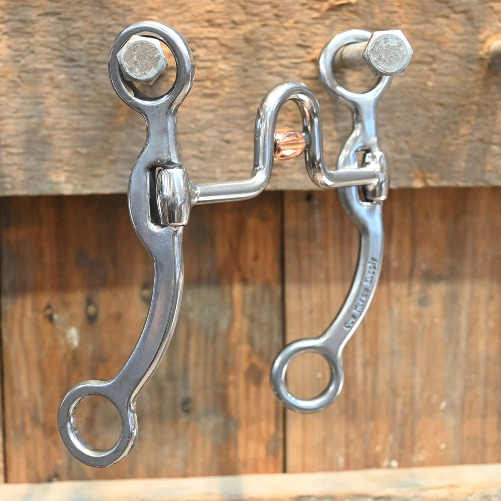 Cow Horse Supply Port with Roller Bit CHS274 Tack - Bits Cow Horse Supply