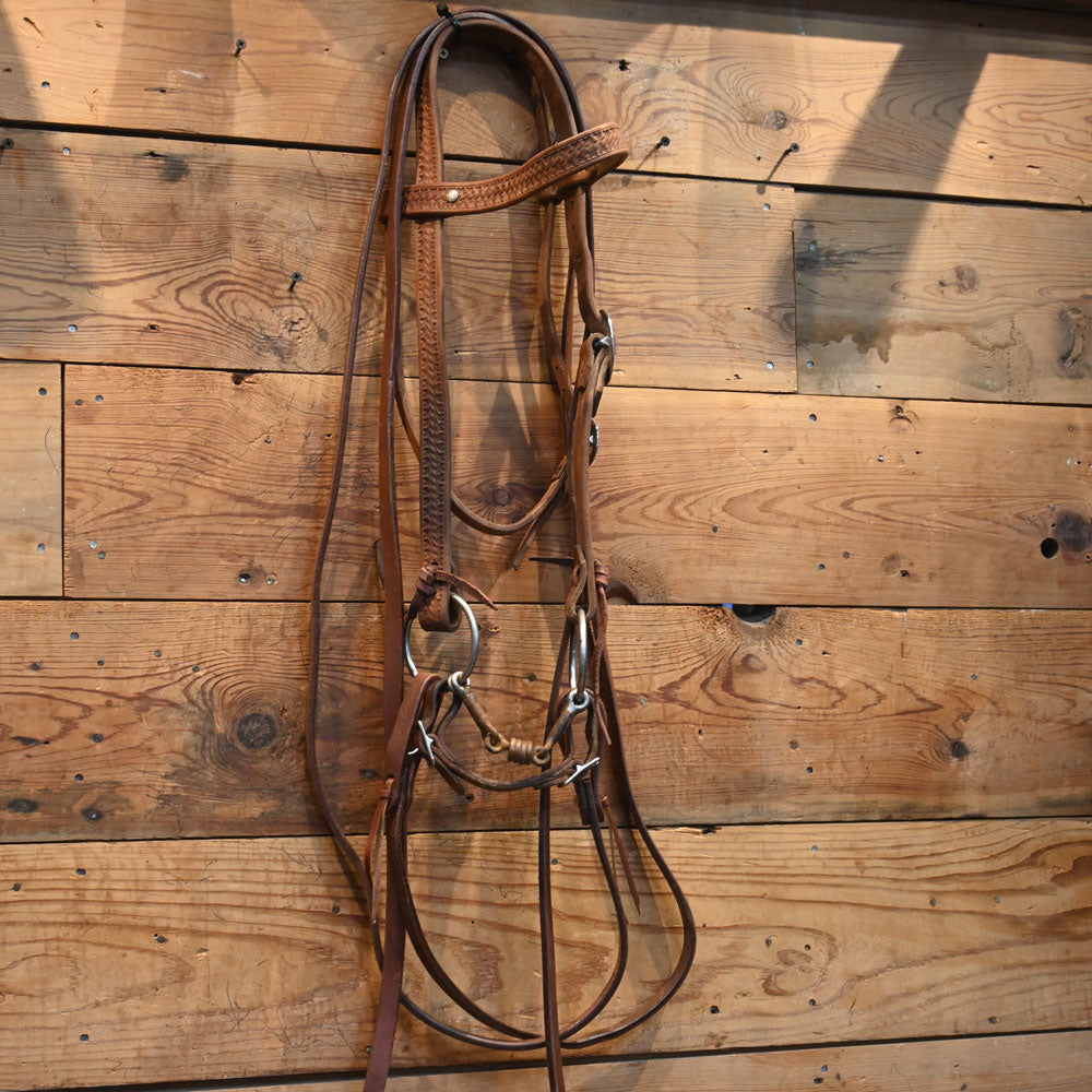 Bridle Rig - O- Ring - 3 Piece with Copper Rings Rig SBR624 Sale Barn MISC