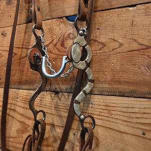 Bridle Rig - BLESSINGS - Ported Chain Bit RIG974 Tack - Rigs Blessings