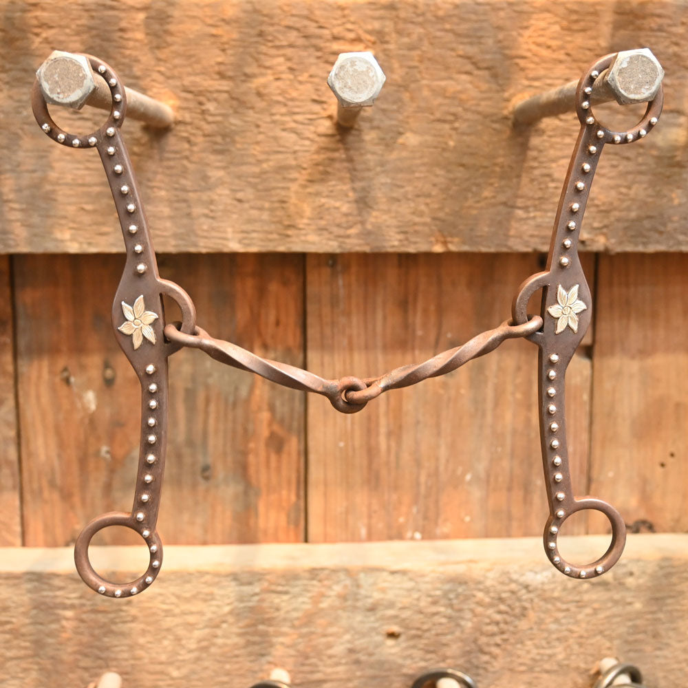 Jesse Hoover 50/50 Square Twist Snaffle Gag Bit JH024 Tack - Bits Jesse Hoover