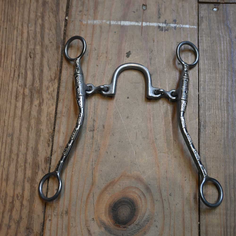 Josh Ownbey Cowboy Line - Silver Mounted - ROD - Ported Chain Bit JO187 Tack - Bits Josh Ownbey Cowboy Line