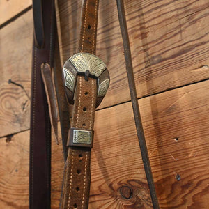 Bridle Rig - Silver Mounted Kerry Kelley Hinge Port with Kamphaus Hardware RIG989 Tack - Rigs Kerry Kelley