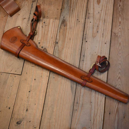 Jeff Morrow Custom Fulling Tooled Rifle Case Collectibles Jeff Morrow